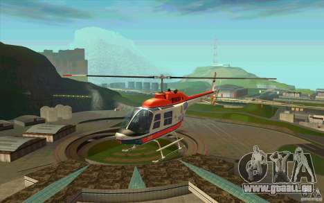 Bell 206 B Police texture2 pour GTA San Andreas