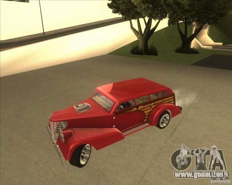 Custom Woody Hot Rod pour GTA San Andreas