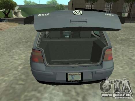 Volkswagen Golf IV für GTA San Andreas