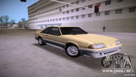 Ford Mustang GT 1993 für GTA Vice City