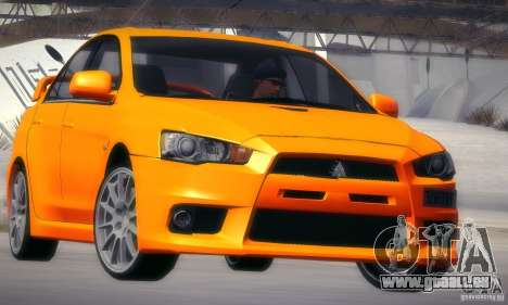 Mitsubishi Lancer Evolution X für GTA San Andreas