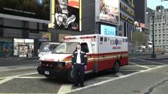 Chevrolet Ambulance FDNY v1.3 für GTA 4