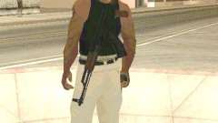 Waffen am Körper für GTA San Andreas
