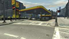 Shell Petrol Station für GTA 4