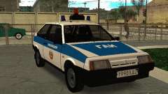 VAZ 2108 Police pour GTA San Andreas