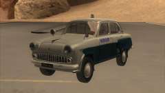 Moskvitsch 403 mit der Polizei für GTA San Andreas