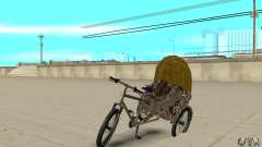Manual Rickshaw v2 Skin4 für GTA San Andreas