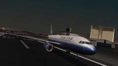 Airbus A319 United Airlines für GTA San Andreas