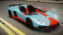 Lamborghini Aventador J 2012 Gulf pour GTA 4