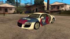 Audi R8 Police Indonesia für GTA San Andreas