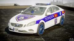 Volvo S60 Macedonian Police [ELS] für GTA 4