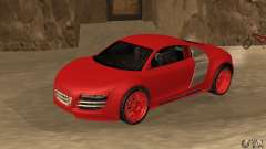 Audi R8 Custom für GTA San Andreas