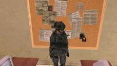 Der Soldat Haut von Cod MW 2 für GTA San Andreas