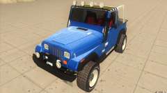 Jeep Wrangler 4.0 Fury 1986 für GTA San Andreas
