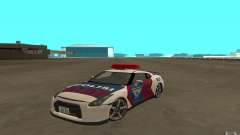 Nissan GT-R R35 Indonesia Police pour GTA San Andreas