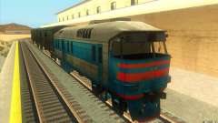 Ein Zug aus dem Spiel Half-Life 2 für GTA San Andreas