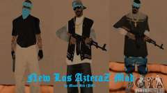 New Los Aztecas skins pour GTA San Andreas