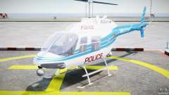 Bell 206 B - Chicago Police Helicopter für GTA 4
