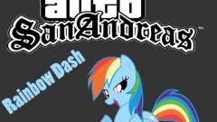 Rainbow Dash Skin pour GTA San Andreas