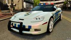 Chevrolet Corvette ZR1 Police pour GTA 4