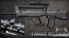 [Point Blank] Famas G2 Sniper für GTA San Andreas