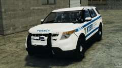 Ford Explorer NYPD ESU 2013 [ELS]