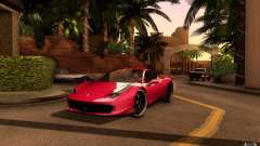 Ferrari 458 Italia Final für GTA San Andreas