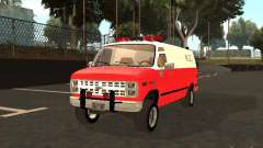 Chevrolet Van G20 LAFD für GTA San Andreas