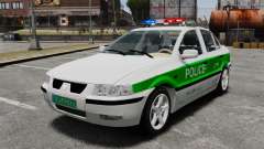 Iran Khodro Samand LX Police pour GTA 4