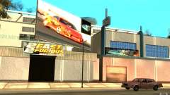 2Fast2Furious Transfender & Pay and Spray pour GTA San Andreas