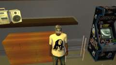 T-shirt Bob Marley pour GTA San Andreas