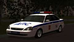 LADA 2170 Police pour GTA San Andreas