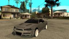 Nissan Skyline R 34 Need For Speed Carbon pour GTA San Andreas