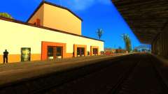 Einem belebten Bahnhof in Los Santos für GTA San Andreas