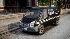 Ford Transit SWAT [ELS] für GTA 4
