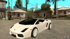 Lamborghini Gallardo Spyder v2 für GTA San Andreas