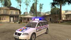 VW Passat B5 Variant Politia Romana für GTA San Andreas