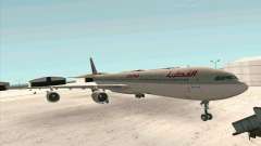 Airbus A-340-600 Quatar pour GTA San Andreas