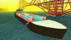 Drivable Cargoship für GTA San Andreas