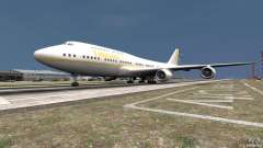 Real Emirates Airplane Skins Gold pour GTA 4