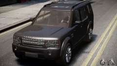 Land Rover Discovery 4 2013 pour GTA 4