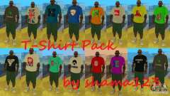 T-Shirt Pack by shama123 pour GTA San Andreas