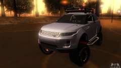 Land Rover Evoque pour GTA San Andreas