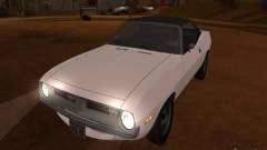 Plymouth Barracuda Rag Top 1970 pour GTA San Andreas