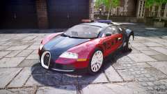 Bugatti Veyron 16.4 Police [EPM/ELS] pour GTA 4