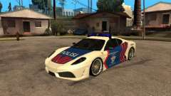 Ferrari Scuderia Indonesian Police pour GTA San Andreas