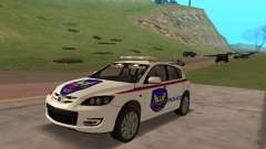 Mazda 3 Police für GTA San Andreas