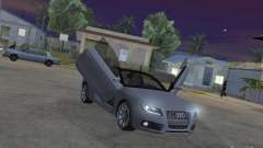 Audi S5 argent pour GTA San Andreas