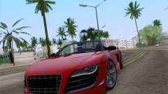 Audi R8 GT Spyder pour GTA San Andreas