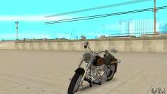 Harley Davidson FLSTF (Fat Boy) v2.0 Skin 3 für GTA San Andreas